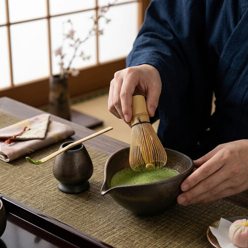 Kit Matcha Traditionnel Avec Accessoires Essentiels