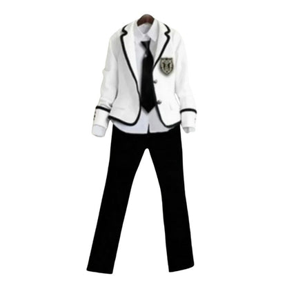 Uniforme Japonais Avec Blazer Et Pantalon Ajusté
