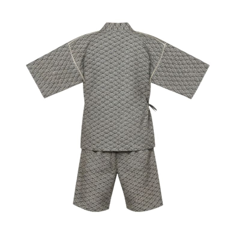 Jinbei Homme Japonais Avec Motif Seigaiha