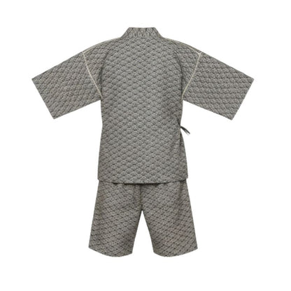Jinbei Homme Japonais Avec Motif Seigaiha