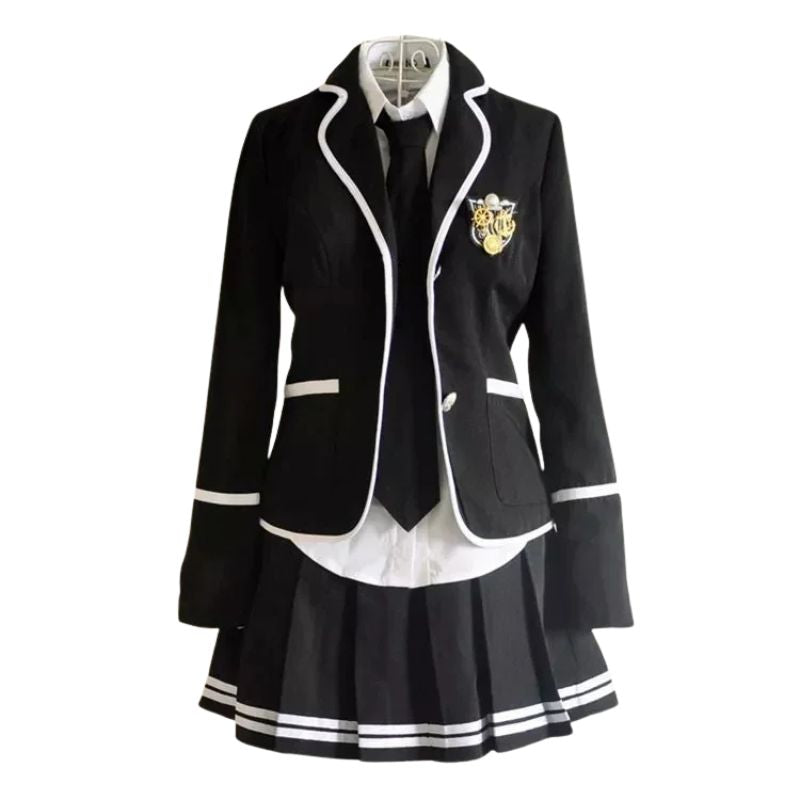 Uniforme Japonais En Style Scolaire Avec Blazer Et Cravate