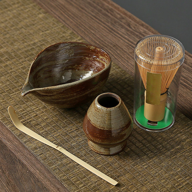 Kit Matcha Traditionnel Avec Accessoires Essentiels
