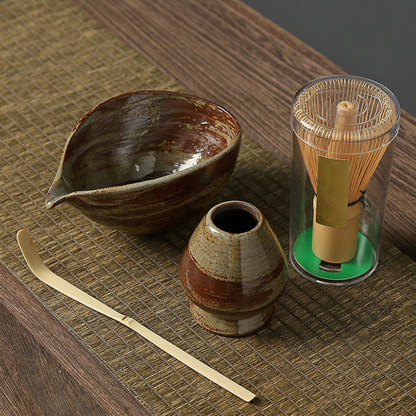 Kit Matcha Traditionnel Avec Accessoires Essentiels