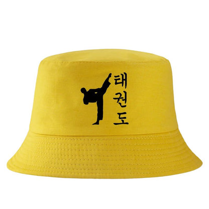 Chapeau Streetwear Avec Silhouette Arts Martiaux