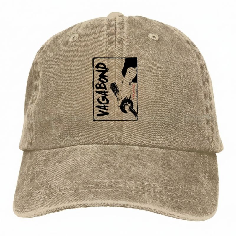 Casquette Japonaise Casual Avec Visière Courbée