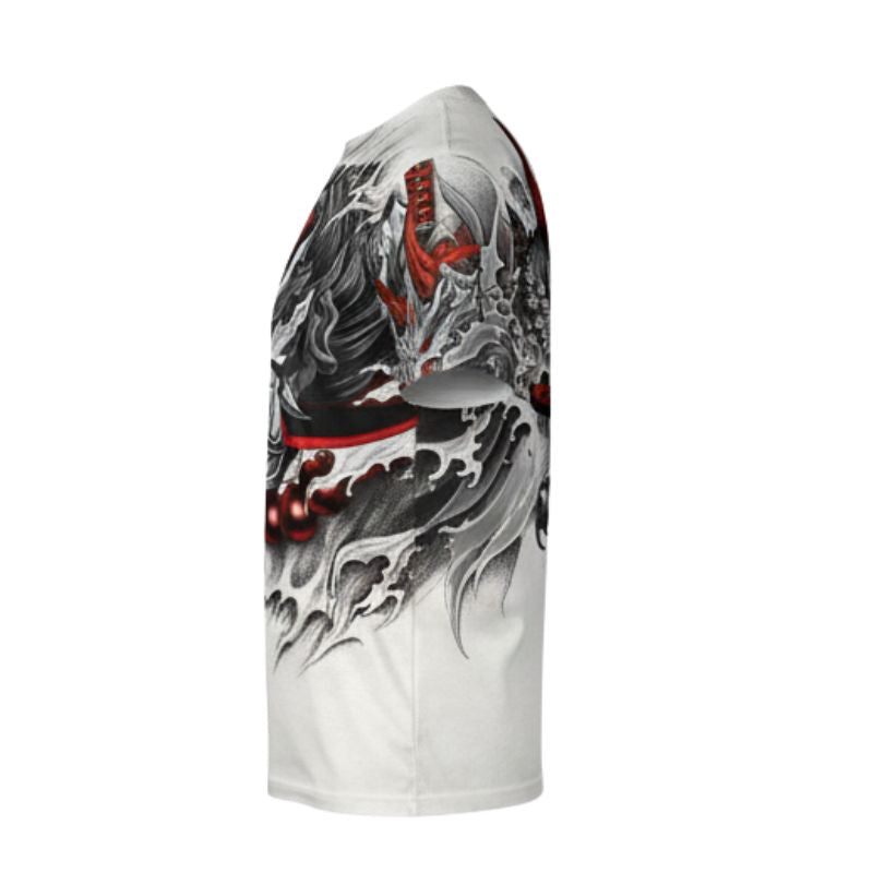 T-Shirt Japonais Avec Démon Japonais