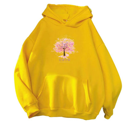 Sweat Japonais Avec Arbre Sakura