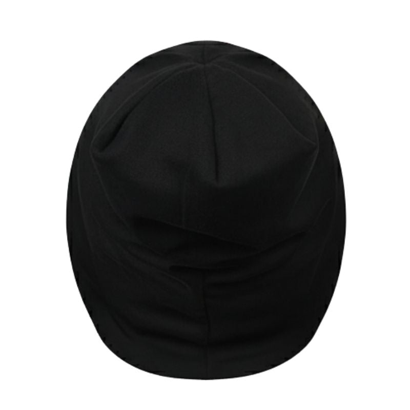 Bonnet Japonais Noir Style Ninja Avec Motif Kanji