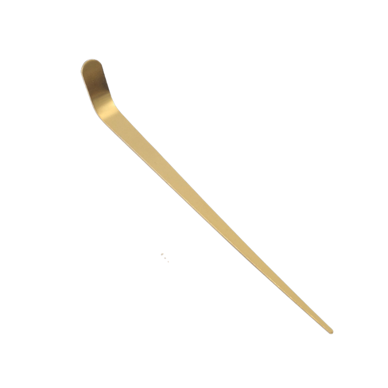 Cuillère Matcha Métal Avec Forme Inclinée