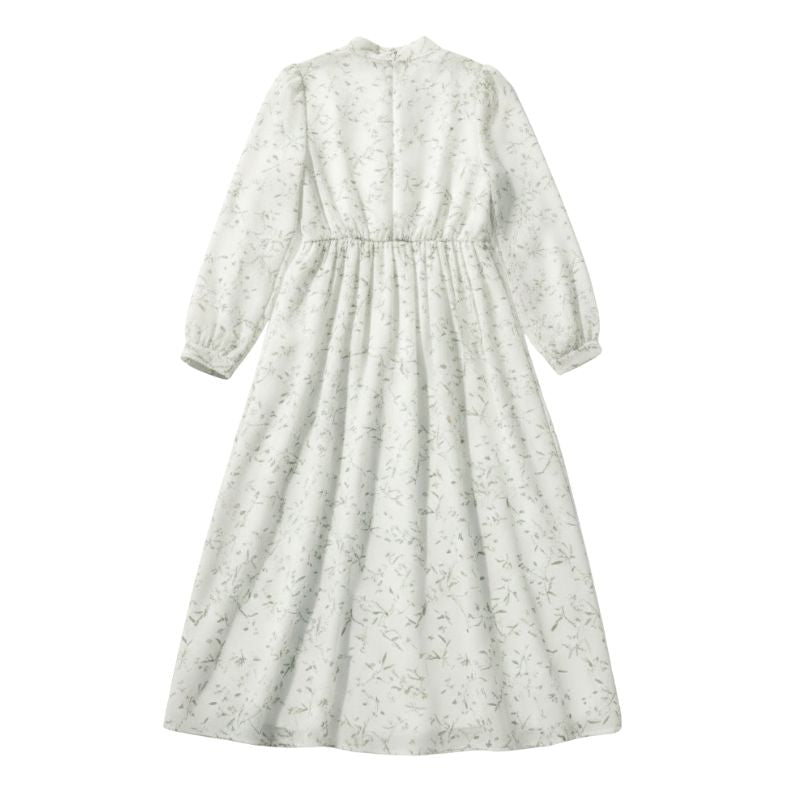 Robe Japonaise En Style Champêtre Avec Coupe Midi