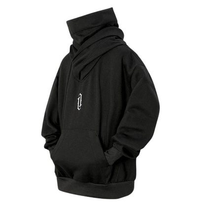 Sweat Japonais Oversize Avec Col Enveloppant