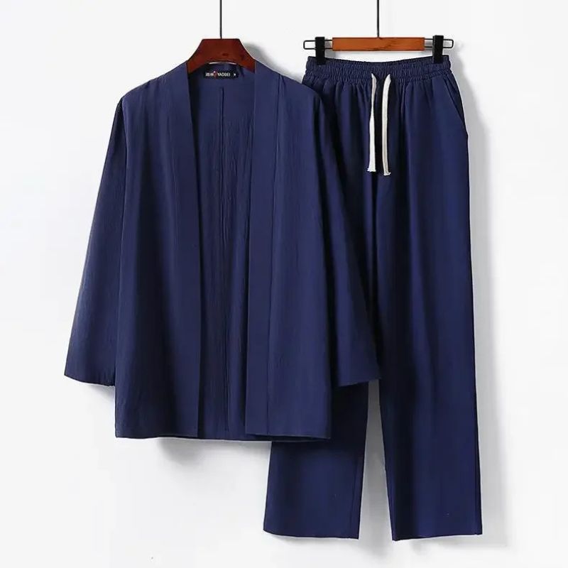 Jinbei Homme En Ensemble Léger Et Élégant