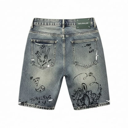 Short Japonais Homme Imprimé