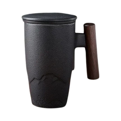 Tasse Japonaise Artisanale Avec Filtre À Thé