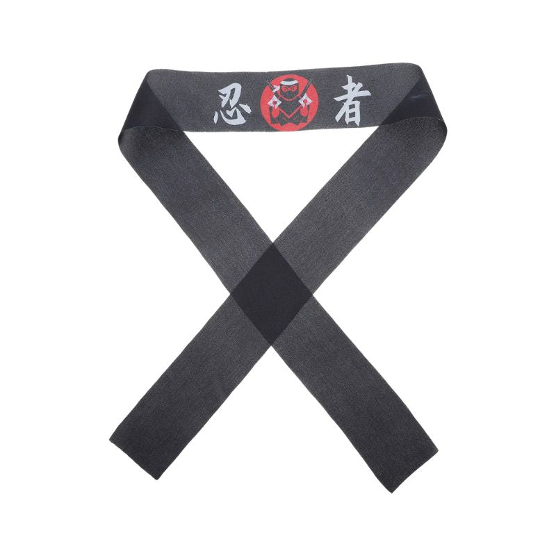 Hachimaki Japonais Moderne Avec Motif Ninja Et Kanji