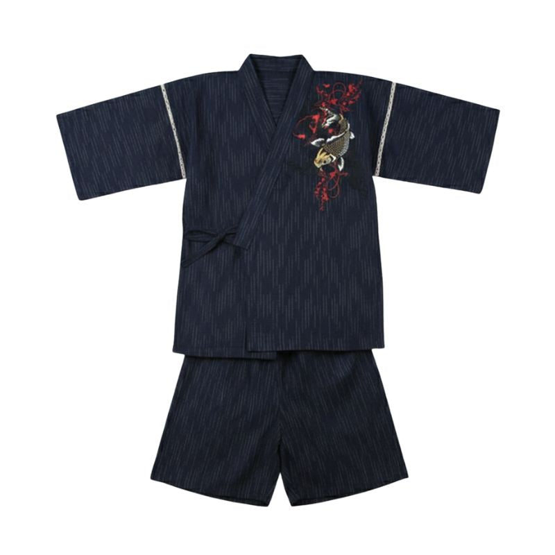 Jinbei Homme Pyjama Japonais En Tissu Respirant