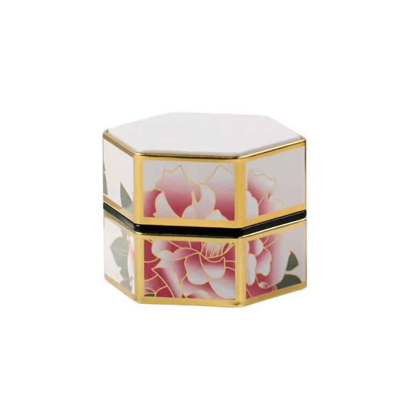 Boîte à Thé Japonaise À Décor Floral