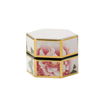 Boîte à Thé Japonaise À Décor Floral