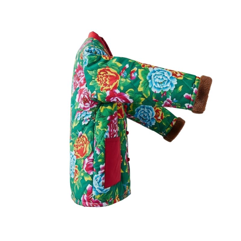 Hanten Femme Imprimé Fleurs Exotiques En Coupe Ample