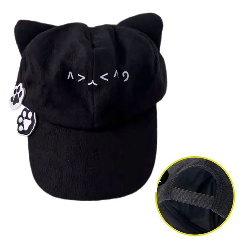 Casquette Japonaise Avec Design Chat Mignon