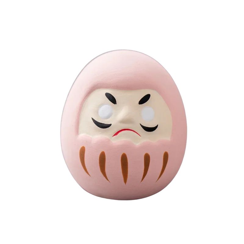 Daruma Expression Fâchée En Céramique