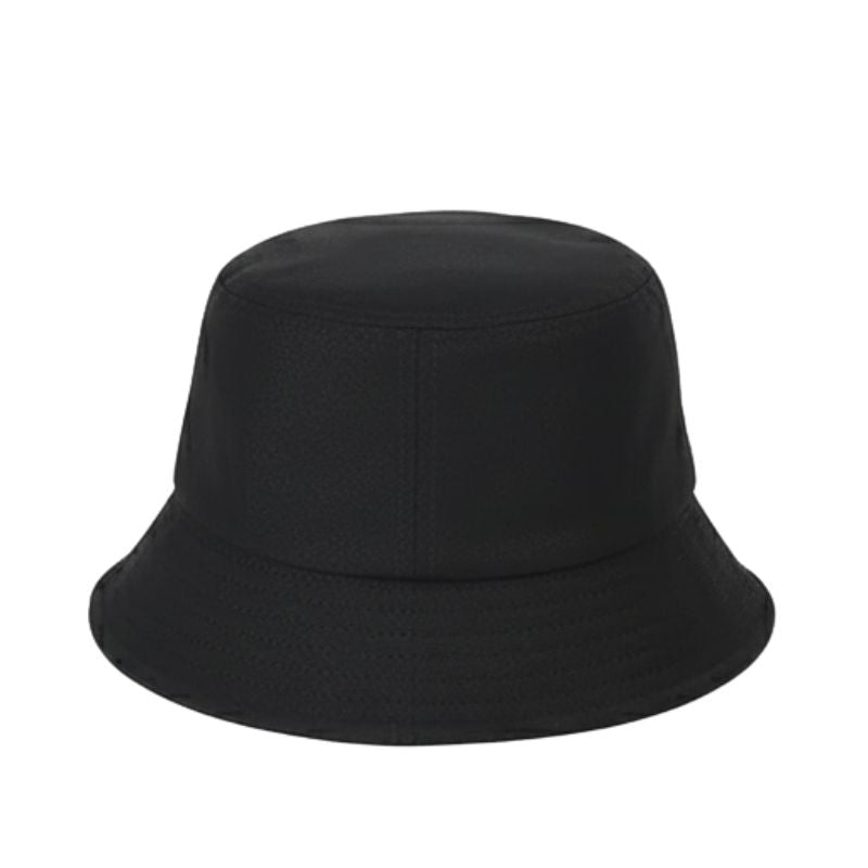 Chapeau Streetwear Unisexe Noir Avec Motif Asiatique