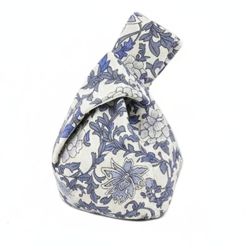 Sac Japonais Tendance En Tissu Structuré