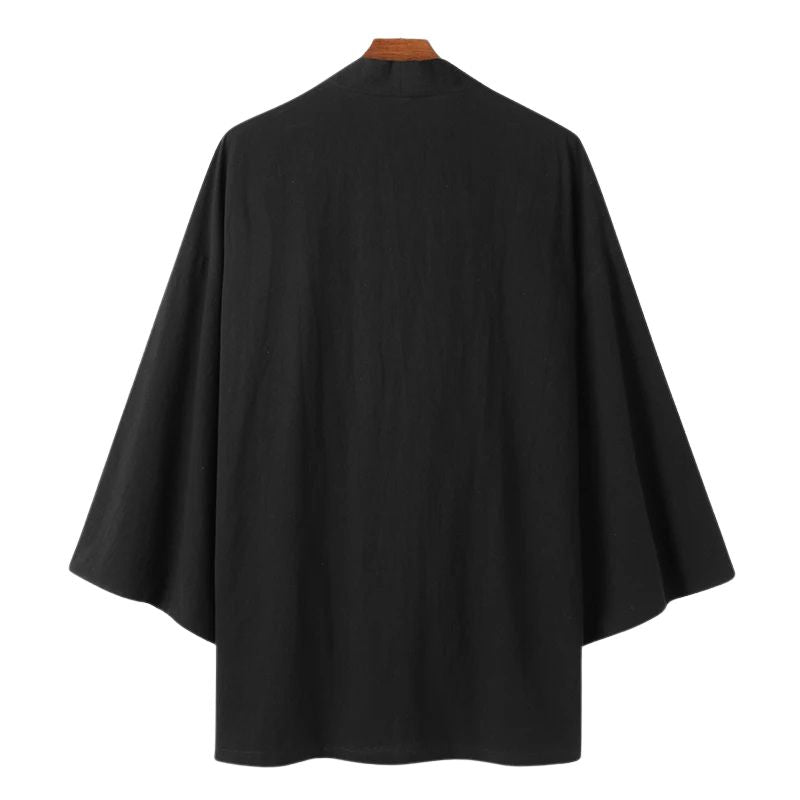 Kimono Japonais Contemporain En Veste Ouverte