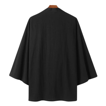 Kimono Japonais Contemporain En Veste Ouverte
