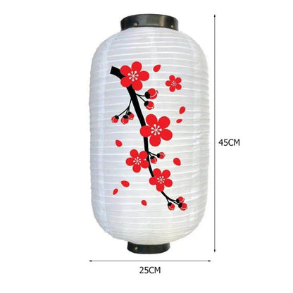 Lanterne Japonaise Traditionnelle Motif Sakura