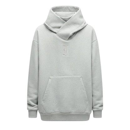 Sweat Japonais Streetwear Avec Capuche Col Roulé