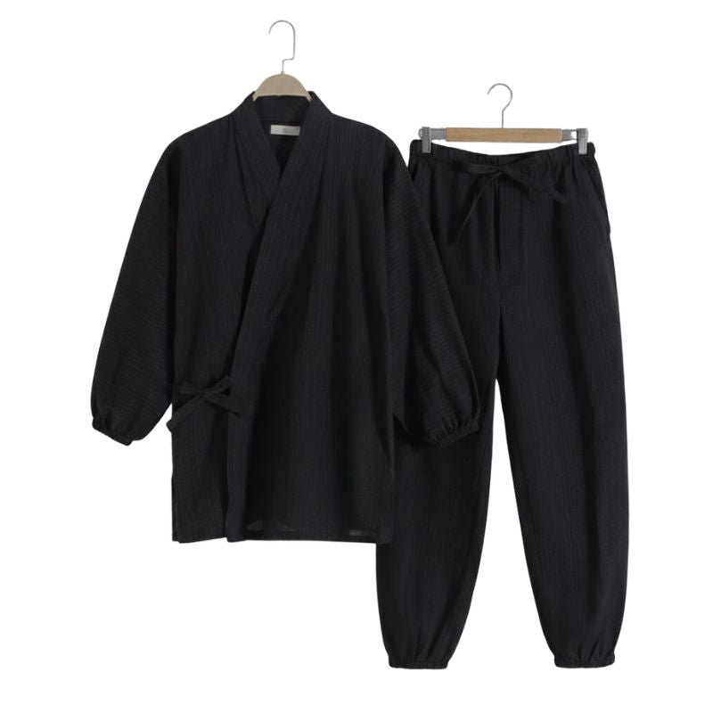 Jinbei Homme Ensemble Traditionnel Confortable