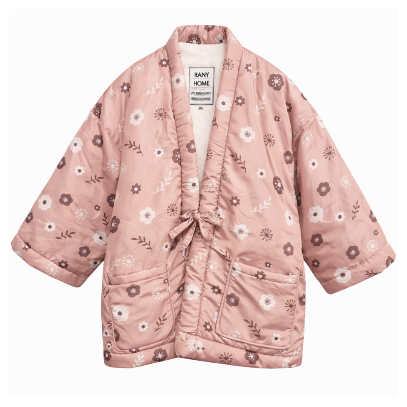 Hanten Femme En Coton Matelassé Avec Motif Fleur