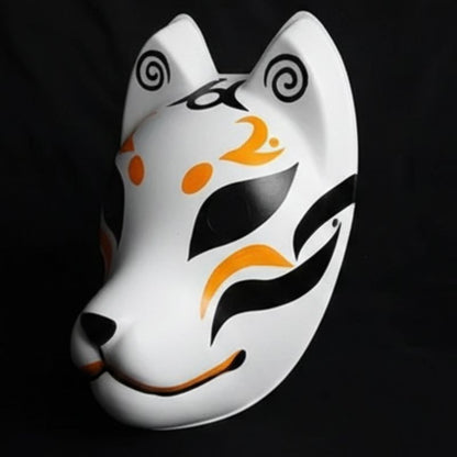 Masque Kitsune Japonais Style Renard