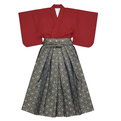 Kimono Japonais Classique En Ensemble Hakama