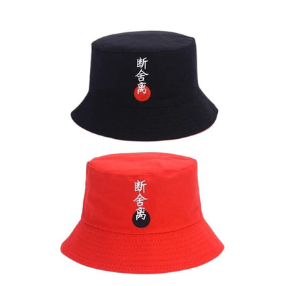 Chapeau Streetwear Bob Brodé Réversible