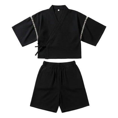 Jinbei Homme D’été Avec Coupe Ample Et Look Épuré