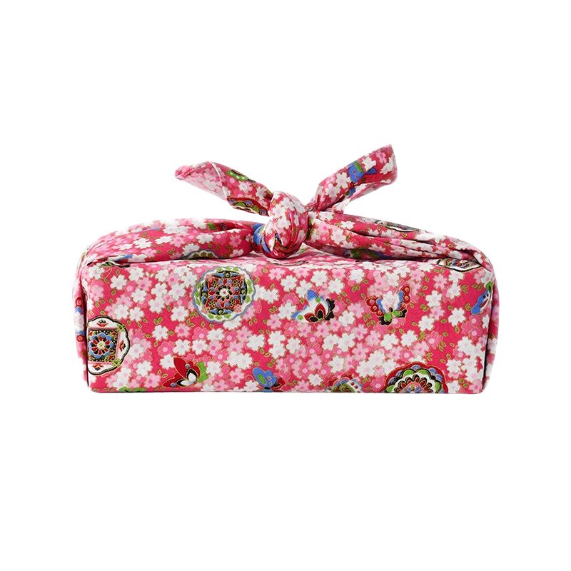 Furoshiki Traditionnel À Motifs Floraux