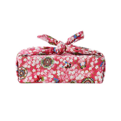 Furoshiki Traditionnel À Motifs Floraux