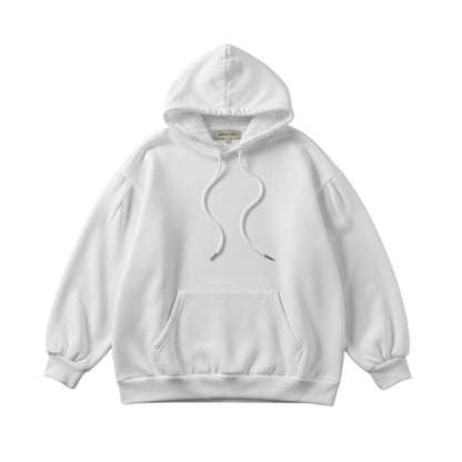 Sweat Japonais Blanc Avec Illustration Vague Et Soleil Levant