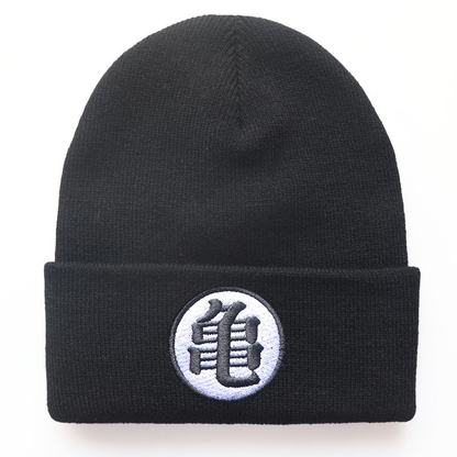 Bonnet Japonais Unisexe Avec Broderie Kanji
