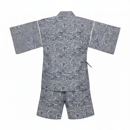Jinbei Homme Avec Motif Vagues