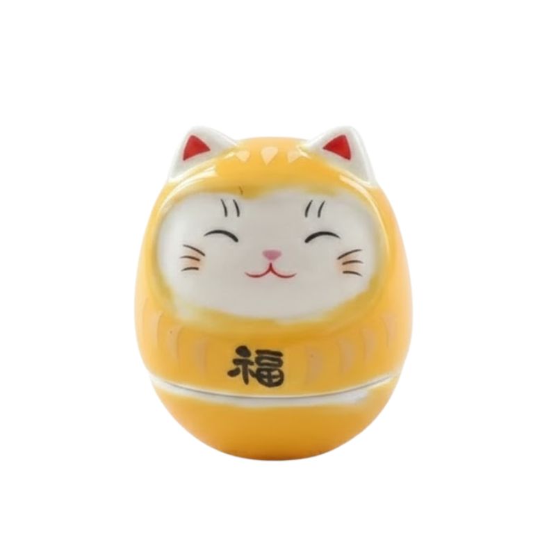 Daruma Mini Chat Souriant
