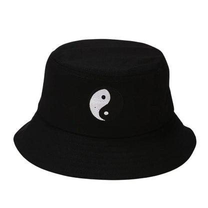 Chapeau Streetwear Avec Symbole Yin Yang Style Urbain