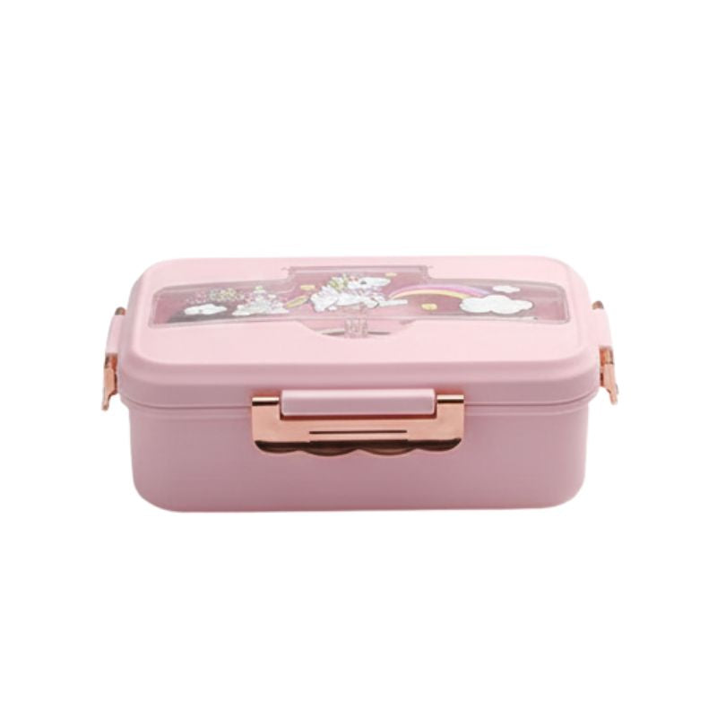 Boîte Bento Japonaise À Imprimé Licorne