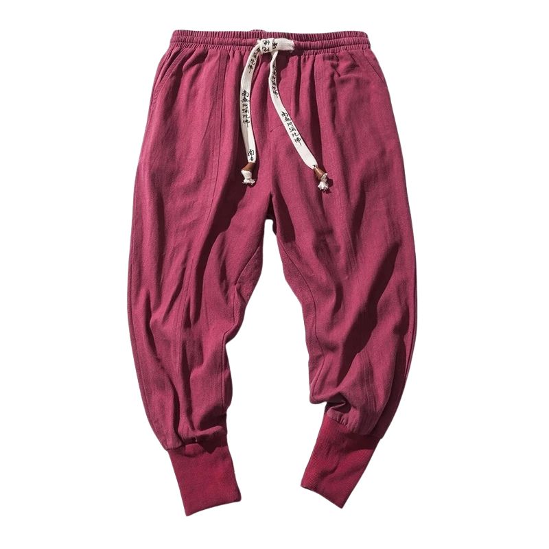 Pantalon Japonais Minimaliste Homme Style Jogging Ample