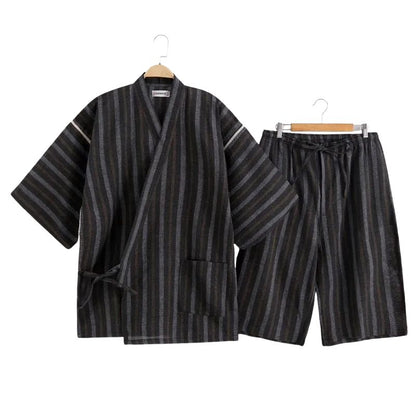 Jinbei Homme Tradition Japonaise En Coton Léger