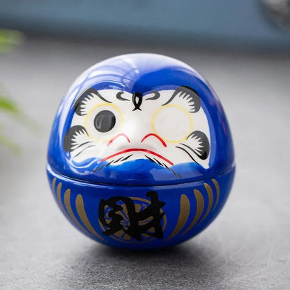 Daruma Regard Déterminé en Céramique