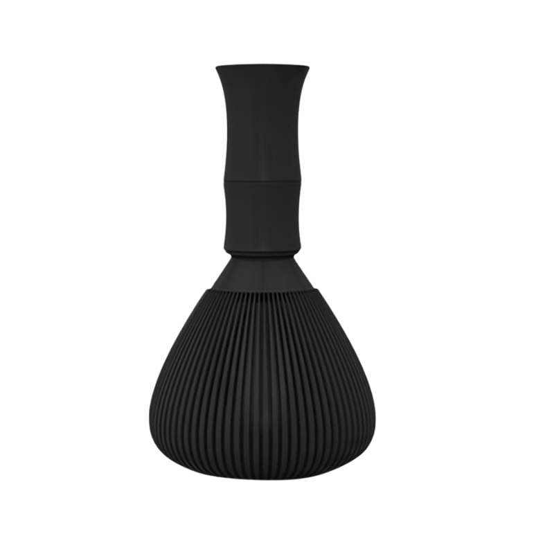 Fouet Matcha En Résine Avec Design Strié