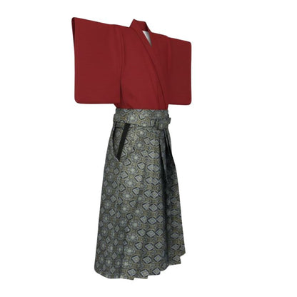 Kimono Japonais Classique En Ensemble Hakama